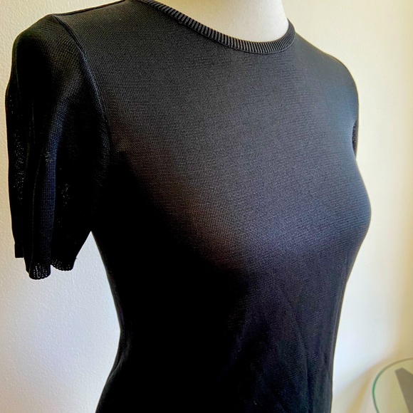 DEMOO Designer Black Top - MINT CONDITION - Picture 2 of 9